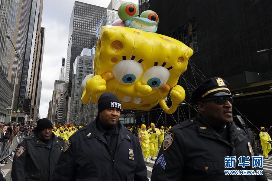 （国际）（7）纽约举行2019感恩节大游行