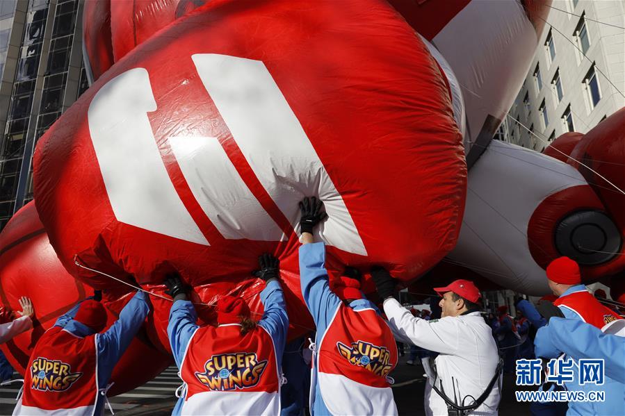 （国际）（8）纽约举行2019感恩节大游行