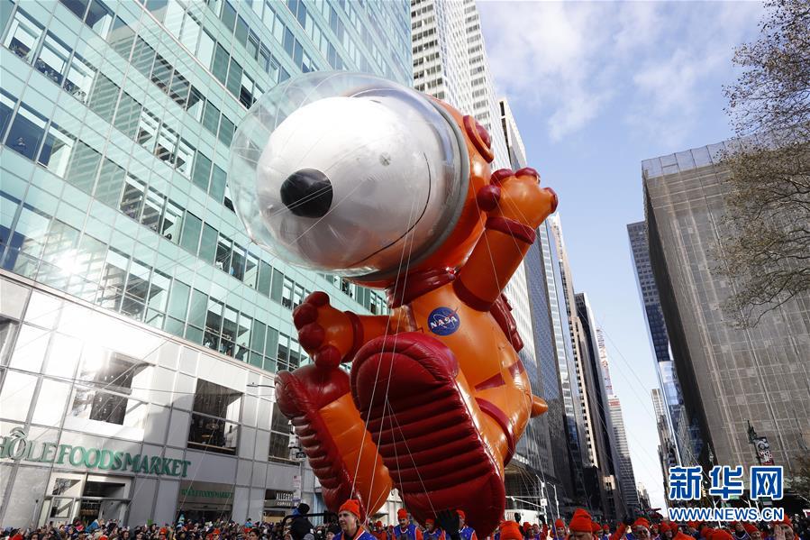 （国际）（10）纽约举行2019感恩节大游行