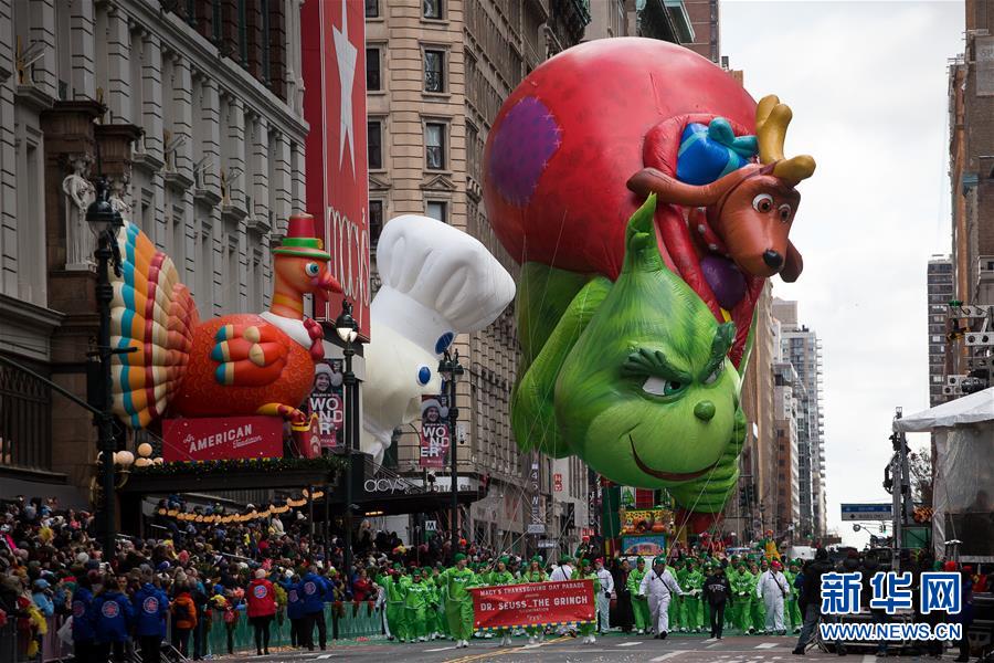 （国际）（12）纽约举行2019感恩节大游行
