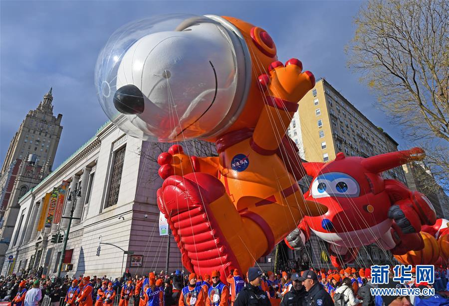 （国际）（17）纽约举行2019感恩节大游行