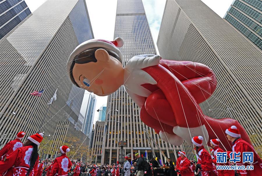 （国际）（13）纽约举行2019感恩节大游行