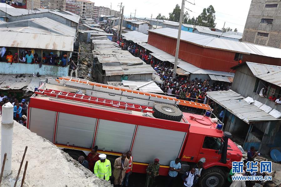 （國際）（4）肯尼亞首都發生樓房倒塌事件造成5人死亡