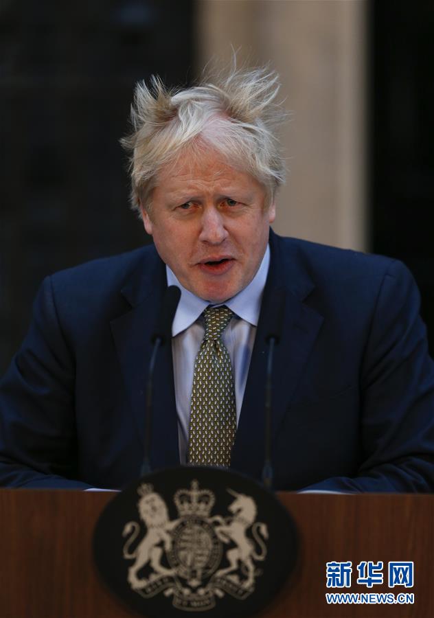 （国际）（6）约翰逊就任英国首相发表演讲
