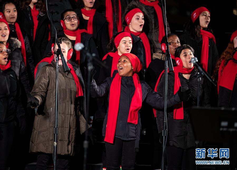 （XHDW）（2）芝加哥千禧公园的圣诞欢歌