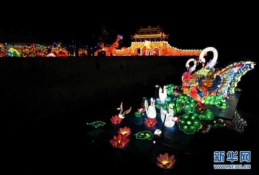 （国际）（2）中国彩灯点亮法国塞纳古堡