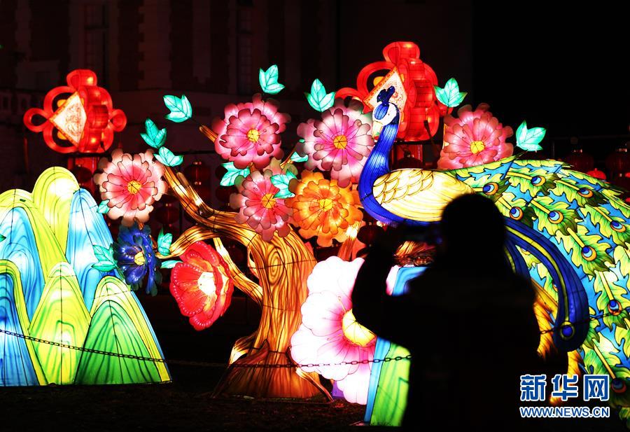 （国际）（7）中国彩灯点亮法国塞纳古堡