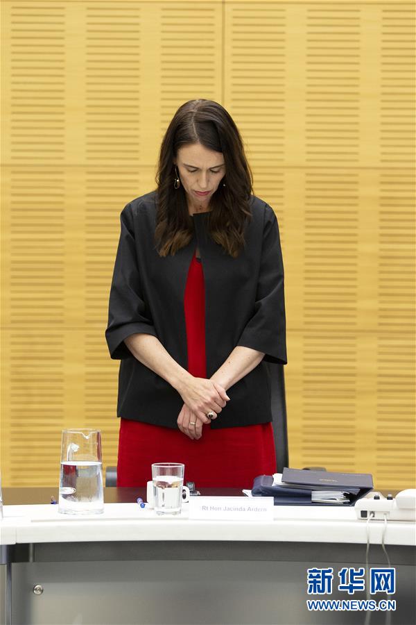 (国际)(1)新西兰为怀特岛火山喷发遇难者默哀