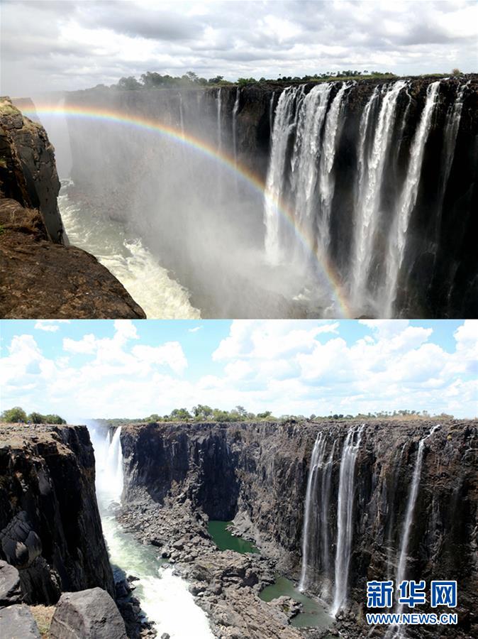 （国际）（3）维多利亚瀑布水量较近年同期减少