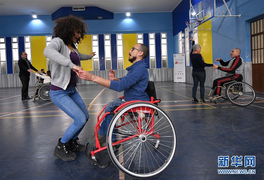 （國際·圖文互動）（1）特寫：打破界限——記輪椅上起舞的敘利亞人