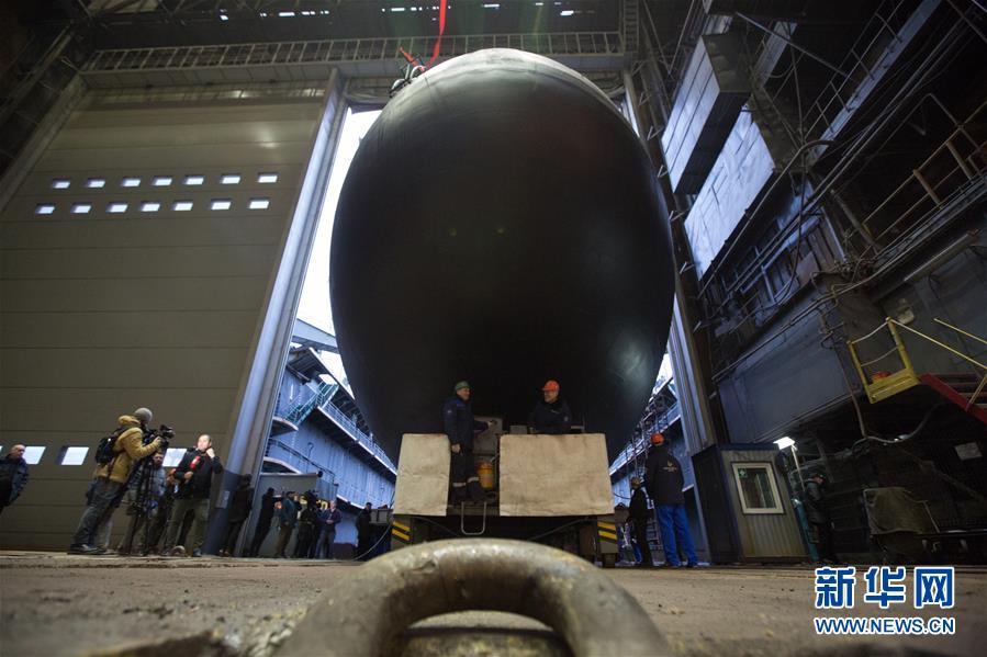 （国际）（1）俄为太平洋舰队建造的第二艘636.3型潜艇下水