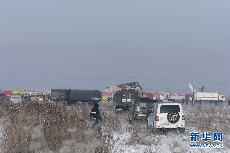 （国际）（1）哈萨克斯坦失事客机遇难人数上升至15人