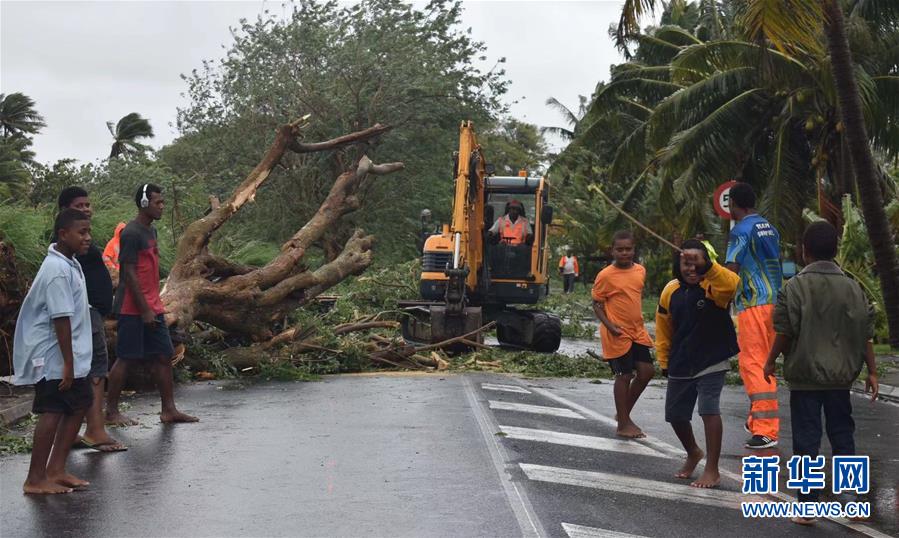 （国际）（1）斐济遭热带气旋袭击多地受灾