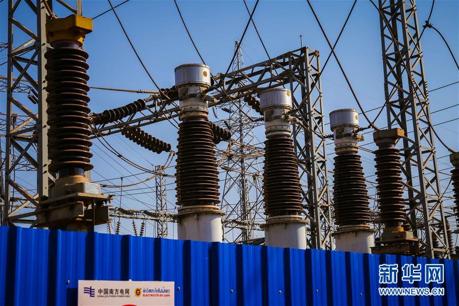 （国际）（2）中老铁路供电项目在万象开工