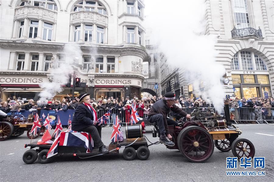 （国际）（8）英国伦敦举行新年游行