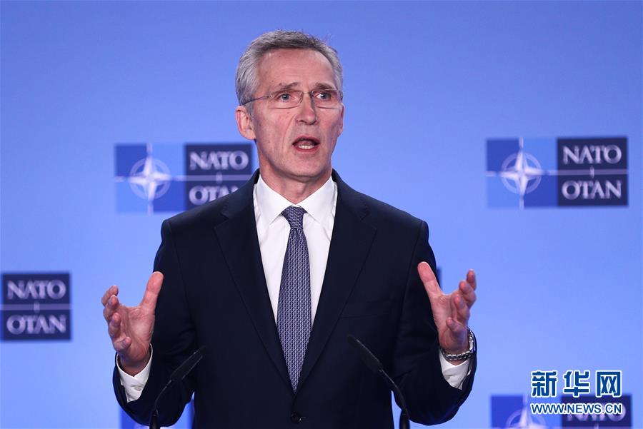 （国际）（1）北约秘书长在北大西洋理事会大使级会议后举行记者会