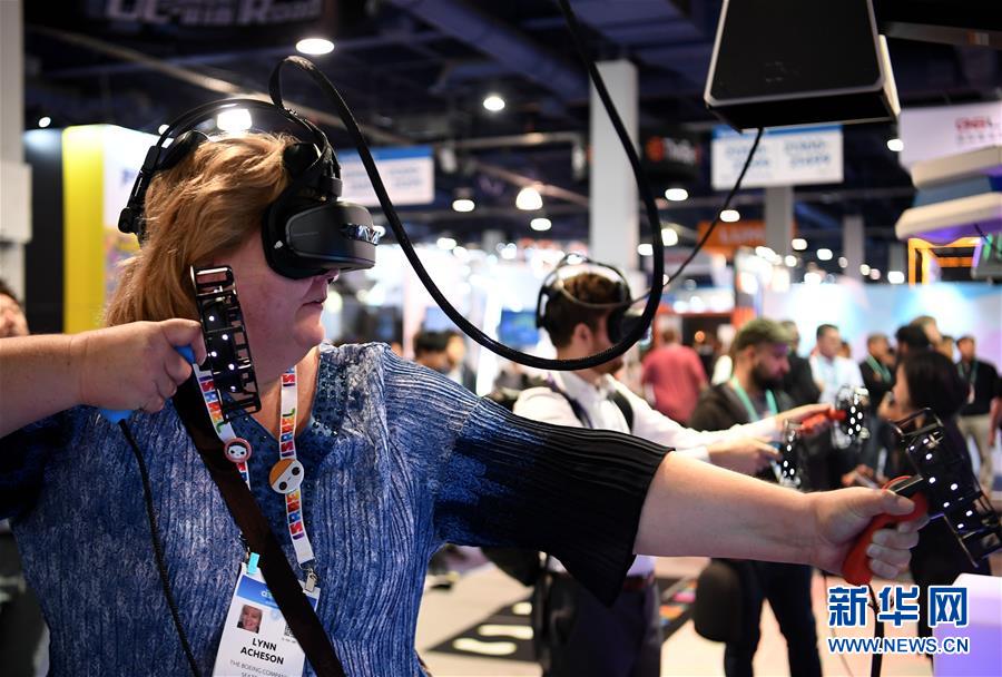 （国际）（4）消费电子展上体验虚拟现实技术