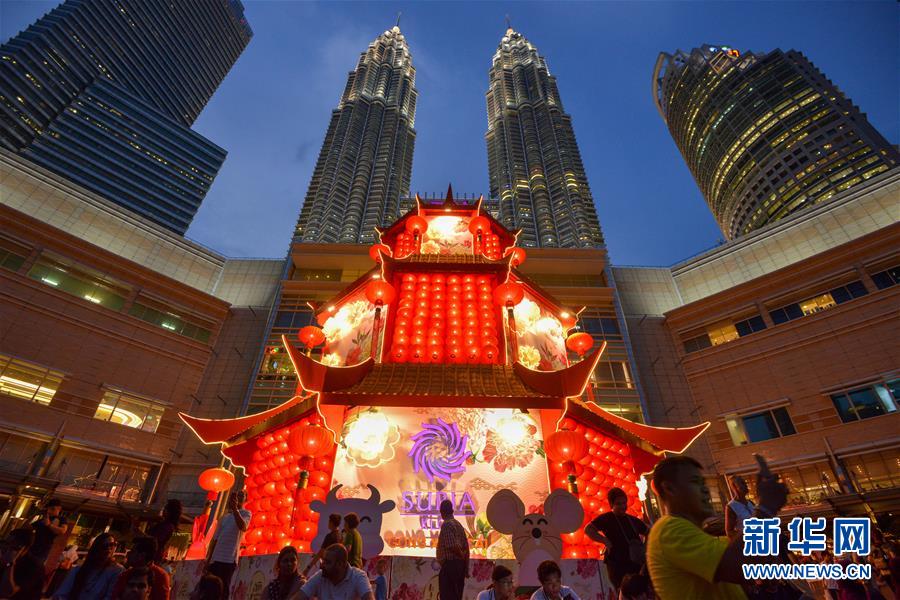 （国际）（1）吉隆坡新春年景装饰迎春节