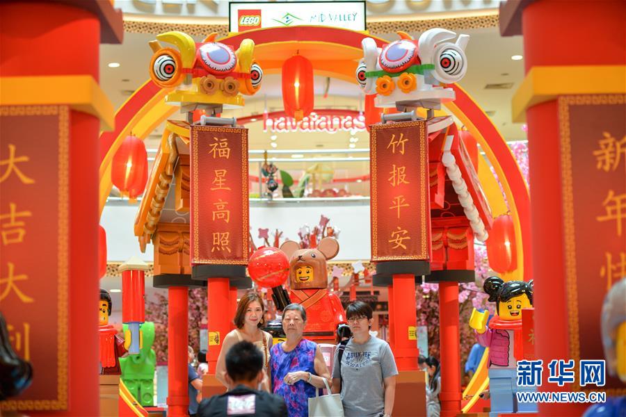 （国际）（3）吉隆坡新春年景装饰迎春节