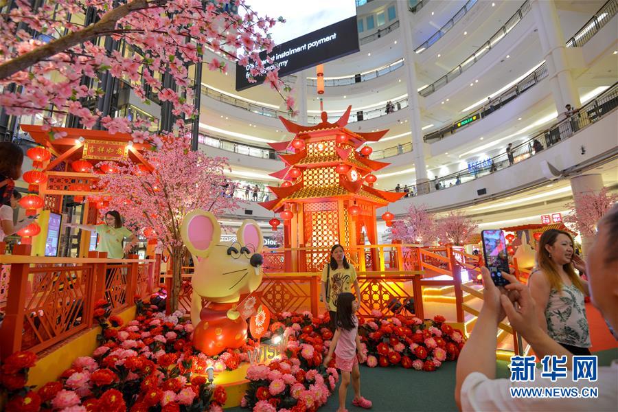 （国际）（4）吉隆坡新春年景装饰迎春节