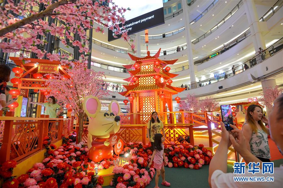 （国际）（4）吉隆坡新春年景装饰迎春节