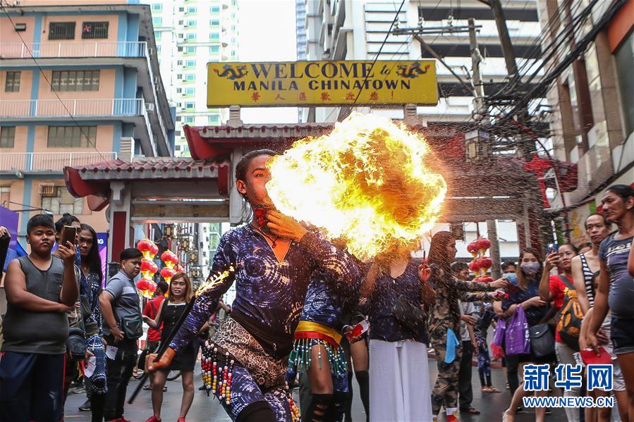（XHDW）（1）菲律宾马尼拉举行庆新春活动
