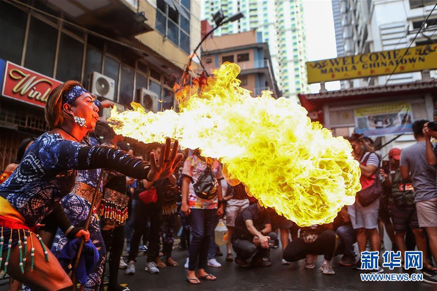 （XHDW）（4）菲律宾马尼拉举行庆新春活动