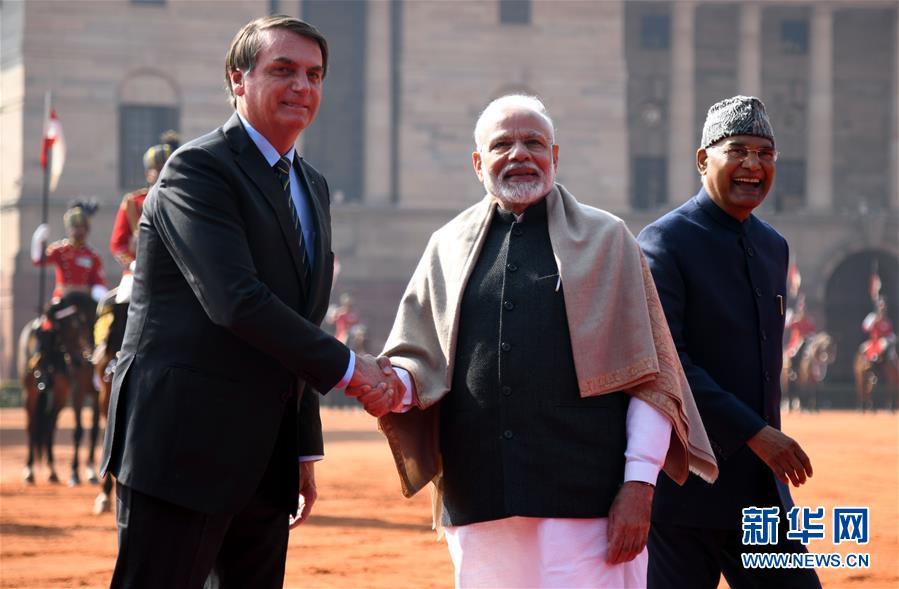 （国际）（2）巴西总统访问印度