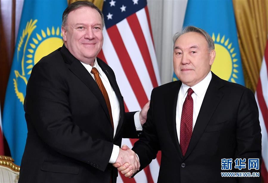 (国际)(3)蓬佩奥访哈介绍美国中亚地区新战略