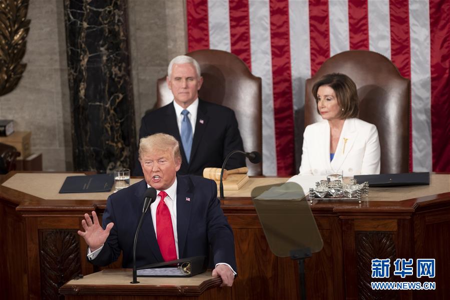 （国际）（1）特朗普在国会发表国情咨文