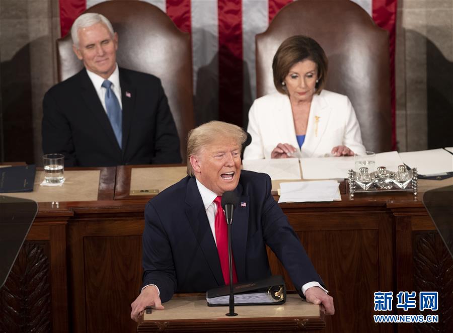 （国际）（2）特朗普在国会发表国情咨文