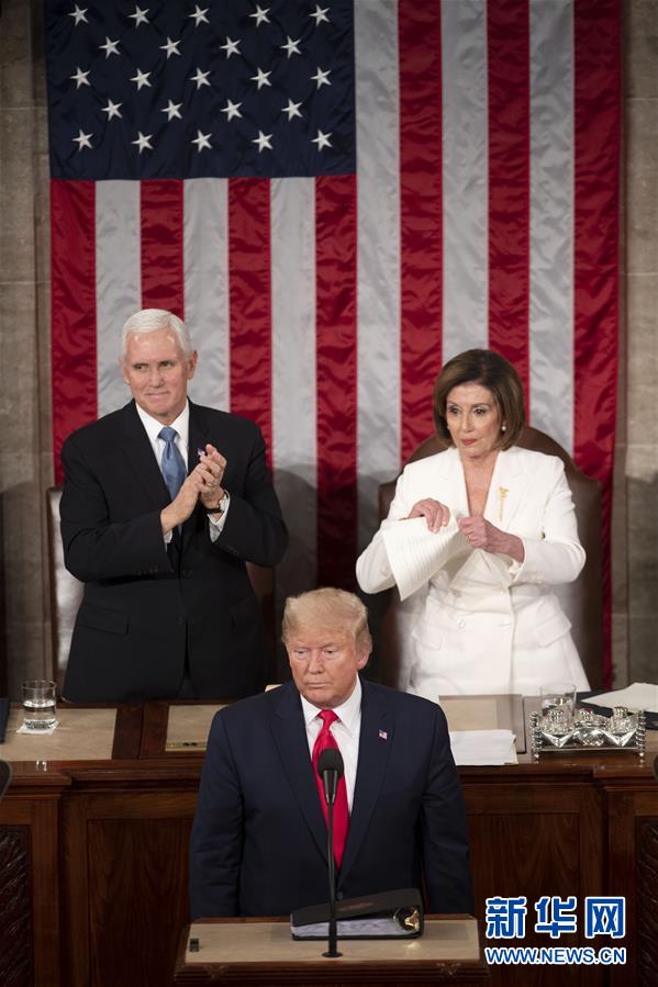 （国际）（6）特朗普在国会发表国情咨文