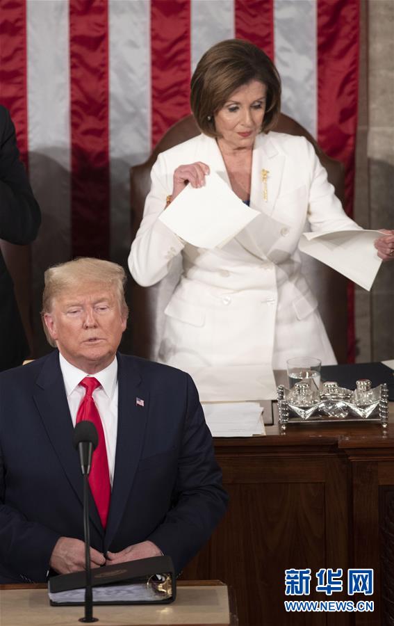 （国际）（7）特朗普在国会发表国情咨文