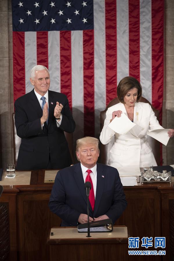 （国际）（8）特朗普在国会发表国情咨文