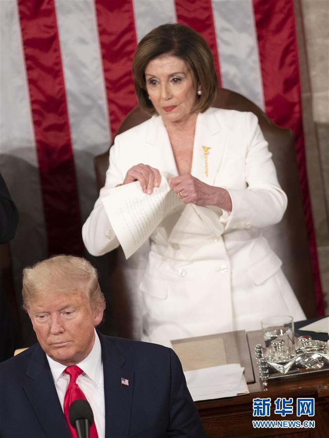 （国际）（9）特朗普在国会发表国情咨文