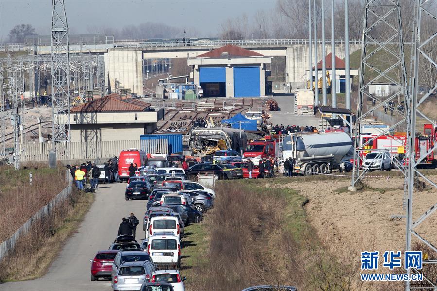 （国际）（5）意大利北部发生高铁列车脱轨事故 两人死亡多人受伤