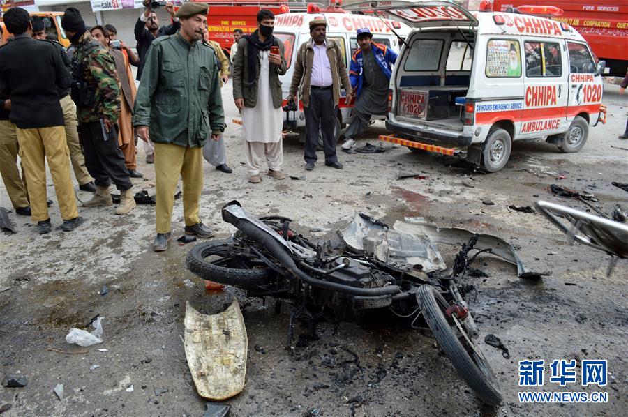 （國際）（1）巴基斯坦奎達發生自殺式襲擊