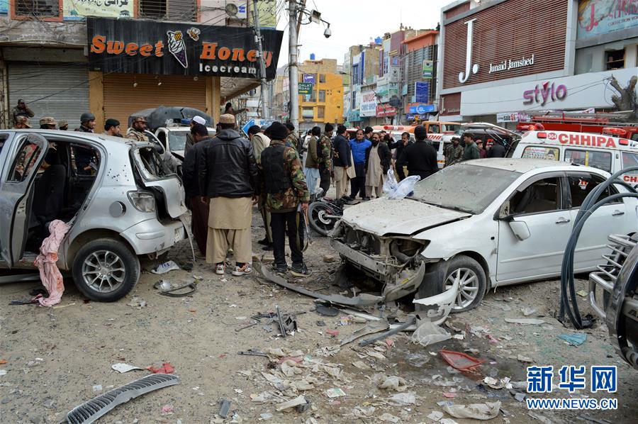 （國際）（2）巴基斯坦奎達發生自殺式襲擊