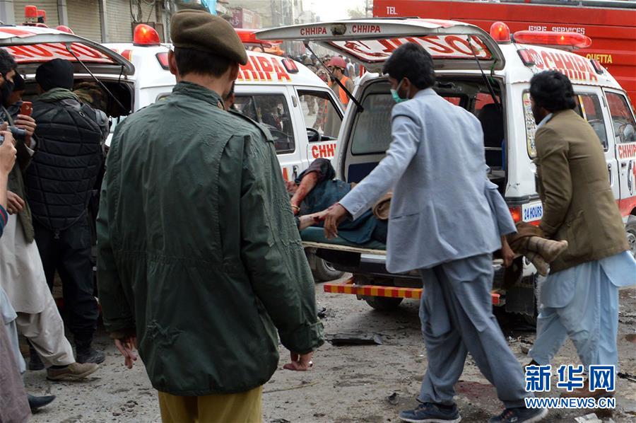 （国际）（7）巴基斯坦奎达发生自杀式袭击
