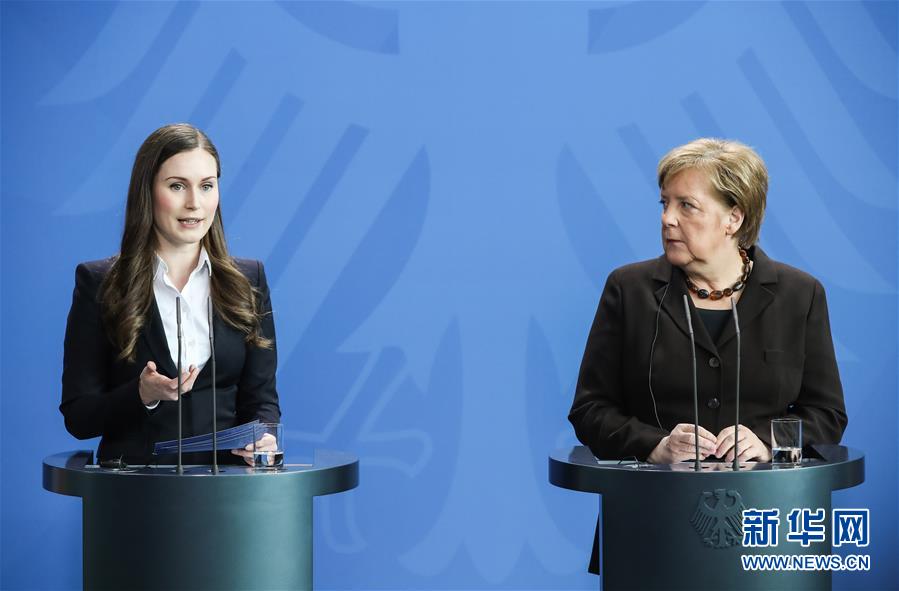 （国际）（1）芬兰总理访问德国