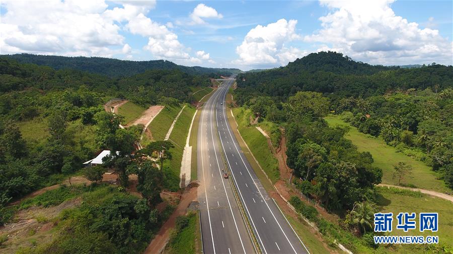 （国际·图文互动）（2）中企承建斯里兰卡南部高速公路延长线全线通车