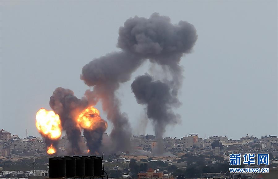 （国际）（1）以色列空袭加沙地带杰哈德军事目标