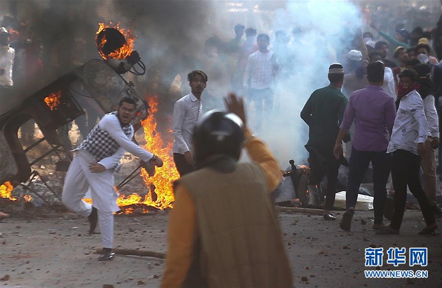 （國際）（1）印度首都地區發生騷亂至少7人死亡