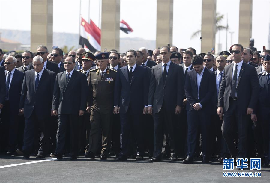 （國際）（8）埃及為前總統穆巴拉克舉行葬禮