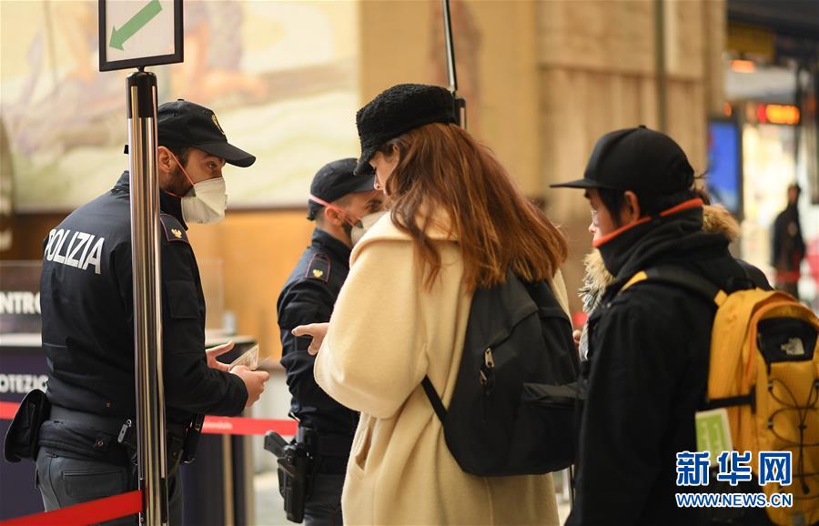 (国际)(2)意总理宣布10日起实施全国封城防止疫情扩散