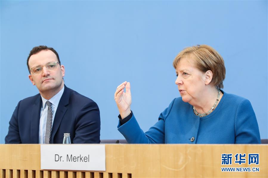 （国际疫情）（6）默克尔呼吁德国团结一致抗击疫情