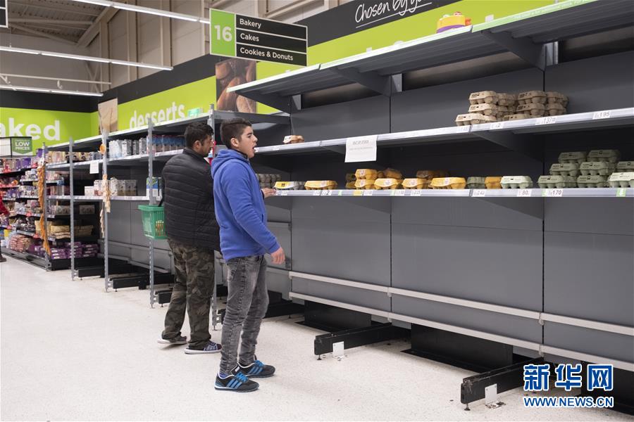（国际疫情&middot;XHDW）（3）英国伦敦：超市现抢购潮