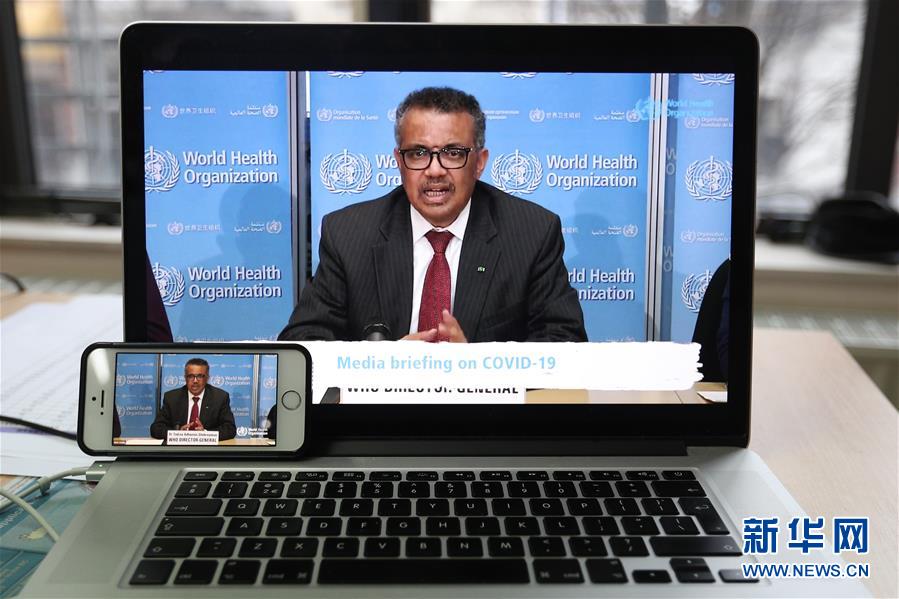(国际疫情)(2)世卫组织:中国以外新冠肺炎累计确诊病例数已超中国