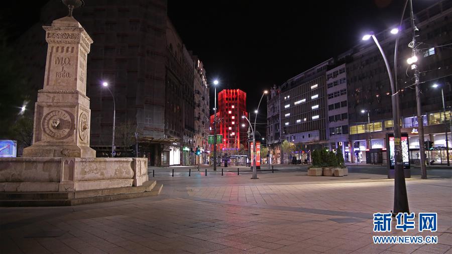 （国际）（6）塞尔维亚建筑点亮中国红表感谢