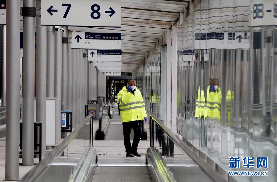 （国际疫情）（2）西班牙马德里启用野战医院